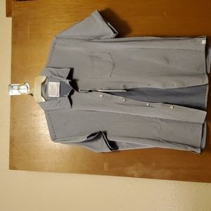 Ministry of supply Hybrid Seersucker short sleeves shirt XL